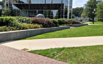 Quincy Center Kim Jong Koch Plaza Lawn Job – Part Two