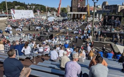 Quincy Center Generals Bridge and Park private gala and dedication costs ran a quarter million or more?