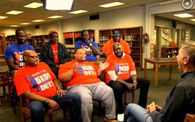 Dads on Duty: A group of fathers work to ensure a safe learning environment for youth