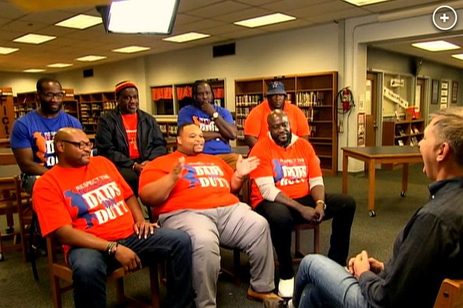 Dads on Duty: A group of fathers work to ensure a safe learning environment for youth