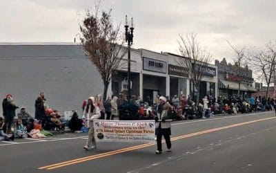 Quincy Quarry coverage on the return of the Quincy Christmas Parade after COVID hiatus last year