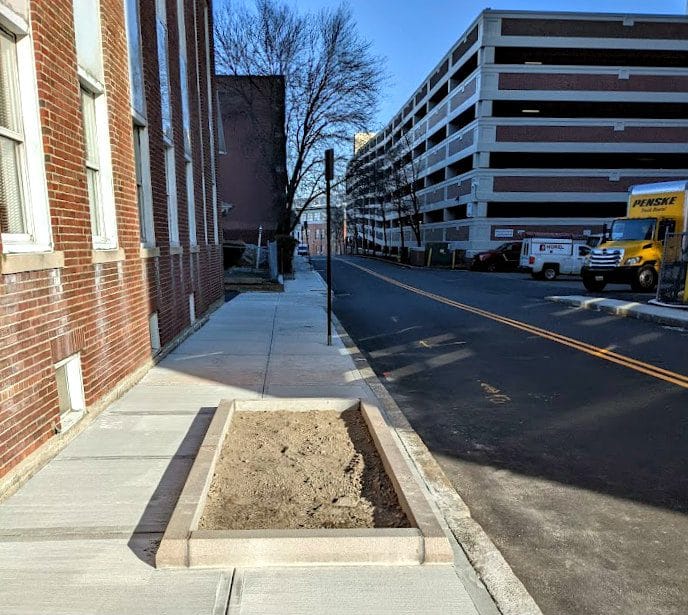 Quincy Center unfinished repaving project mystery solved!