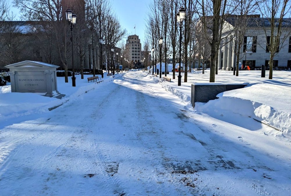 Snow jobbing continues at Quincy City Hall