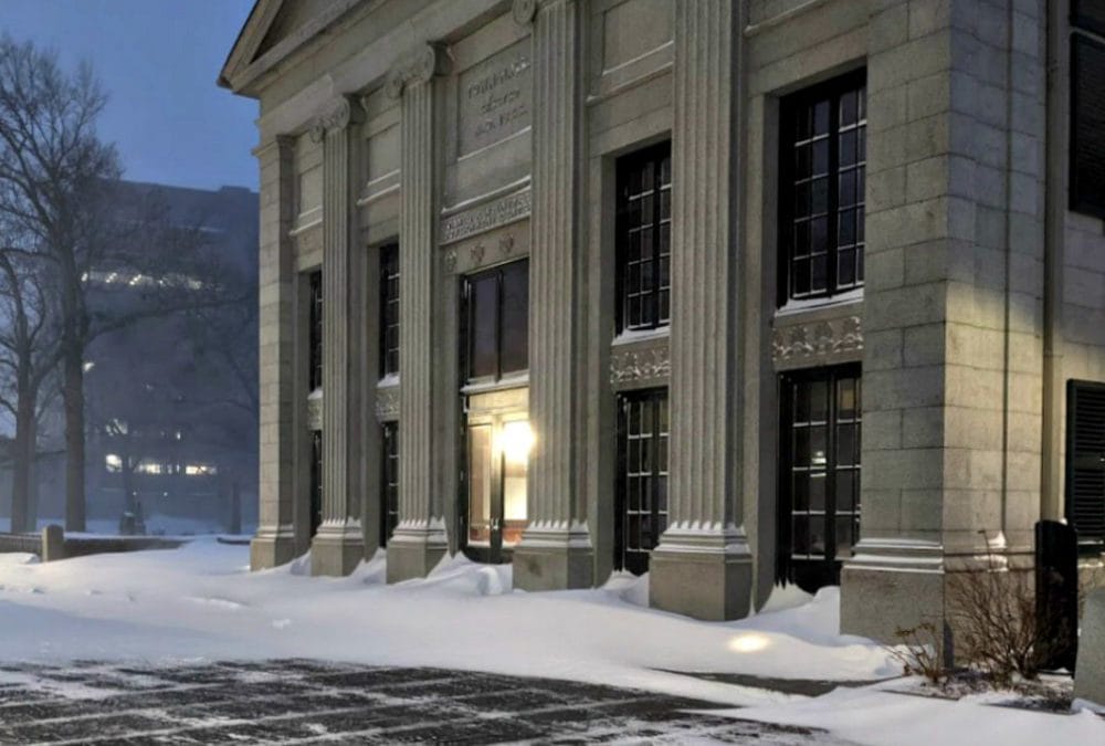 Quincy City Hall Snow Jobs continue