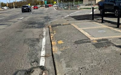 Quincy Potholes persist as well as are close to Department of Public Works #potholes #cityofquincy #DPW