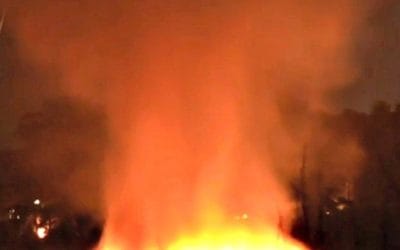 Quincy Flag Day fireworks fires go three for three!