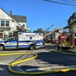 Quincy Center fire heats up an otherwise quiet Sunday morning #quincyfiredepartment 296570025_576791287391269_4670113348542737048_n