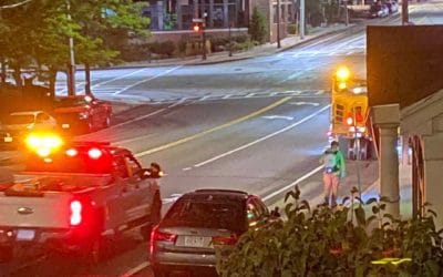 City of Quincy weedkiller sprayers continue to spray under cover of darkness #mayorkoch #cityofquincy #cityofquincydepartmentofpublicworks