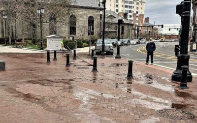 Barriers to protect against dangerous drivers increasingly common #mayorkoch #quincypolice #quincydpw