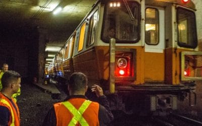 Orange Line running even slower in slow zones after month-long shutdown for a major makeover #mbta #charliebaker #mayorkoch