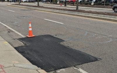 Quincy Quarry Pothole Patrol update. Department of Public Works beats the Quarry to the punch?