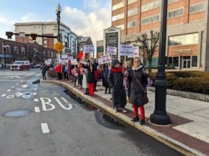Teachers picket march 2 2023 2 | Quincy News About Quincy Massachusetts | Quincy Ma | quincy news