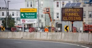 sumner-tunnel-renovation-work-via-NH-public-radio | Quincy News About Quincy Massachusetts