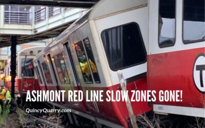 Ashmont Red Line Slow Zones Gone!