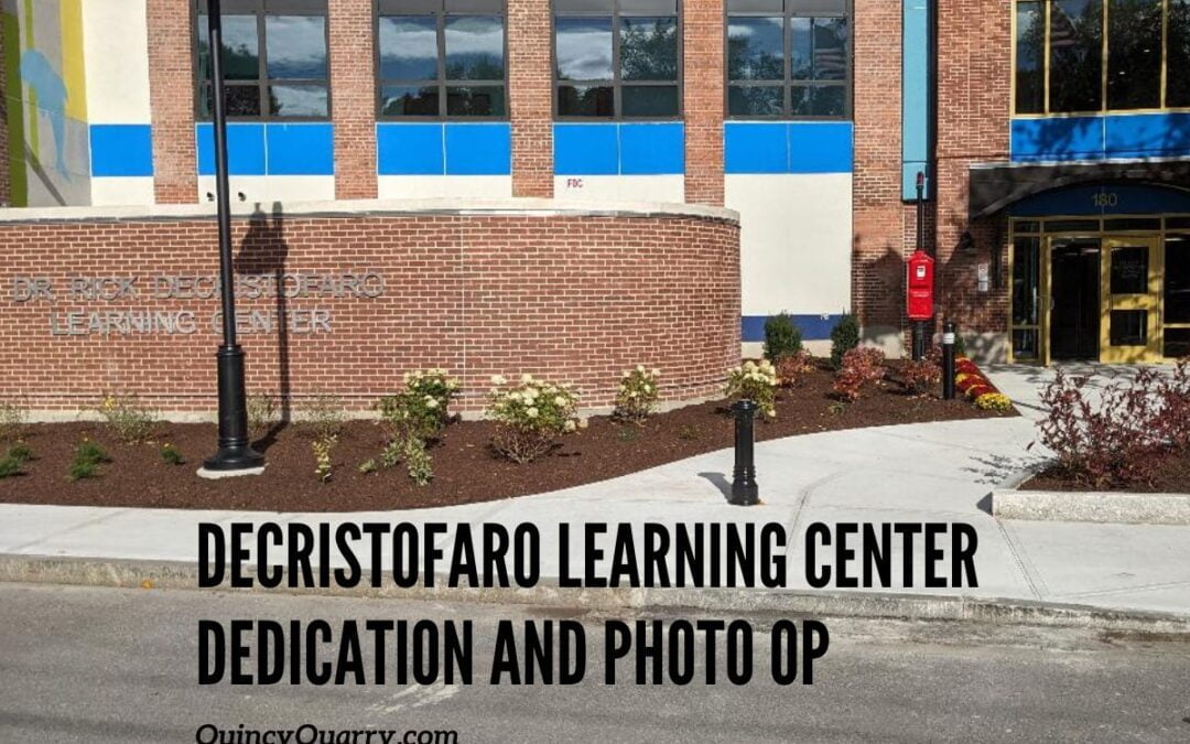 DeCristofaro Learning Center Dedication and Campaign Photo Op