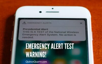 Emergency Alert Test Warning!