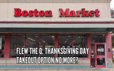 Flew The Q: Thanksgiving Day Takeout Option No More?