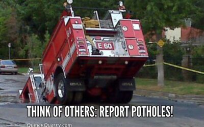 Think Of Others: Report Potholes!