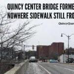 Quincy Center Bridge Formerly To Nowhere Sidewalk Still Frozen large-bridge-to-nowhere-still-frozenquincyquarrycom