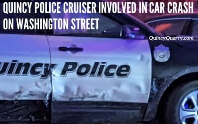 Quincy Police Cruiser Involved In Car Crash On Washington Street