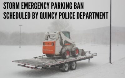 Storm Emergency Parking Ban Scheduled By Quincy Police Department