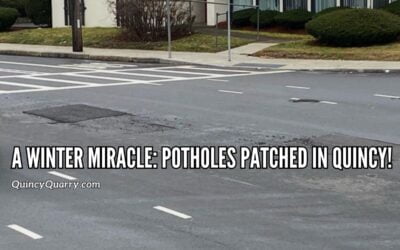A Winter Miracle: Potholes Patched In Quincy!