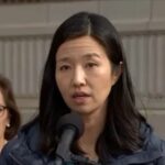 Boston Mayor Michelle Wu Unwinding Snow Emergency mayor-wu-podium-largequincyquarrycom