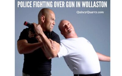 Police Fighting Over Gun In Wollaston