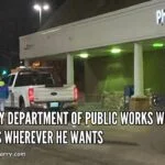 Quincy Department Of Public Works Worker Parks Wherever He Wants dpw-worker-parks-wherever-largequincyquarrycom
