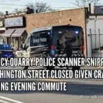 Quincy Quarry Police Scanner Snippets: Washington Street Closed Given Crash During Evening Commute snippets-washington-street-closed-given-crashquincyquarrycom