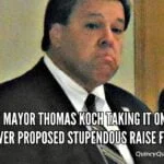 Quincy Mayor Thomas Koch Taking It On The Chin Over Proposed Stupendous Raise For Him koch- chin-stupendous-raise-proposal-largequincyquarrycom