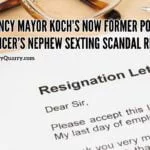 Quincy Mayor Koch’s Now Former Police Officer Nephew's Sexting Scandal Recap koch-nephew-resigns -recapquincyquarrycom