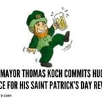 Quincy Mayor Thomas Koch Commits Huge Gaff In His Choice For His Saint Patrick’s Day Revelry koch-st-patricks-day-quincyquarrycom