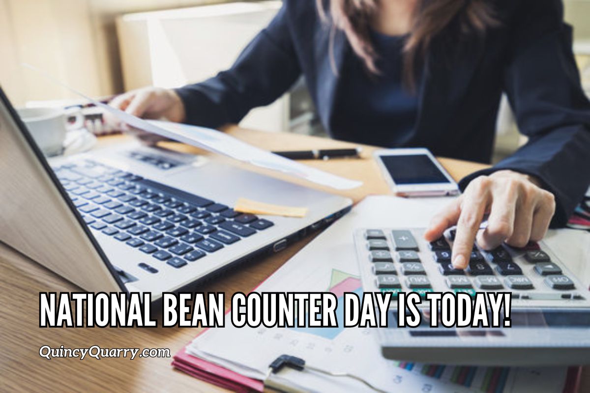 Quincy News National Bean Counter Day Is Today!