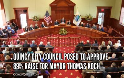 Quincy City Council Posed to Approve 89% Raise For Mayor Thomas Koch