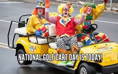 National Golf Cart Day Is Today!