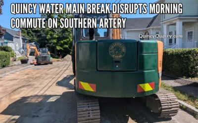 Quincy Water Main Break Disrupts Morning Commute On Southern Artery