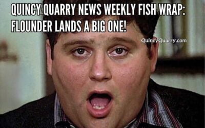 Quincy Quarry News Weekly Fish Wrap: Flounder Lands A Big One!