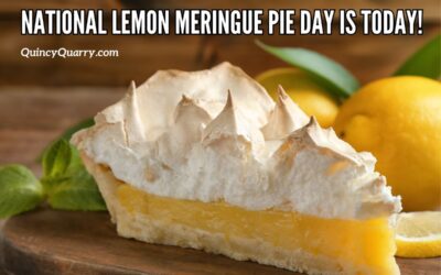 National Lemon Meringue Pie Day is Today!