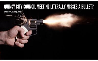 #QuincyCityCouncil Meeting Literally Misses A Bullet?