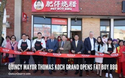 #QuincyMayorThomasKoch Grand Opens #FatBoyBBQ
