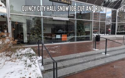 #QuincyCityHall #SnowJob Cut And Run