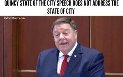 #Quincy #StateOfTheCity Speech Does Not Address The State Of City