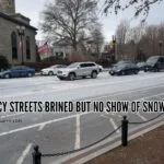 Quincy Streets Brined But No Show Of Snow streets-brined-but-no-show-of-snow