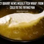 Quincy Quarry News Weekly Fish Wrap: From Frigid Cold To The Frying Pan! fishwrapquincyquarrycom