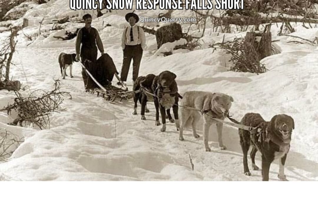 Quincy Snow Response Falls Short