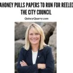 #AnneMahoney Pulls Papers To Run For #Reelection To The #CityCouncil Anne-Mahoney-Pulls-Papers quincyquarrycom