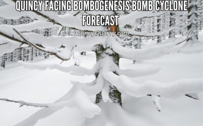 Quincy Facing Bombogenesis Bomb Cyclone Forecast
