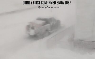 Quincy First Confirmed #Snow Job?