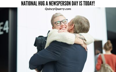 National Hug A Newsperson Day Is Today!